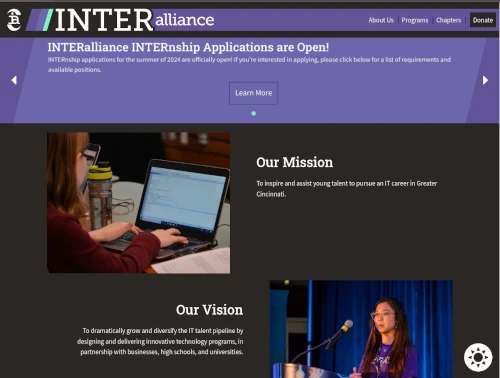 Preview of INTERalliance's website